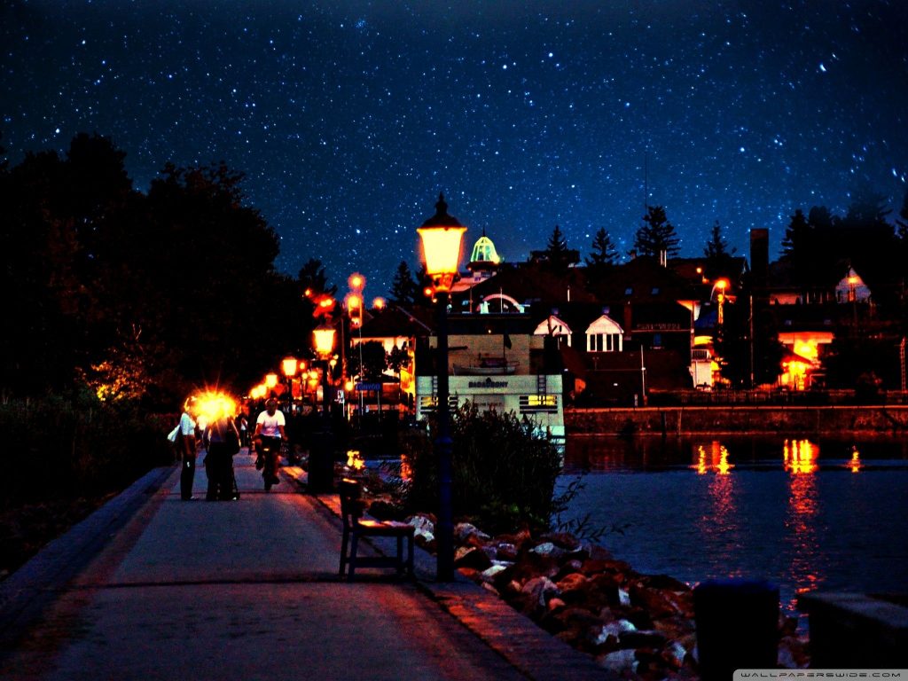 منظره هایی از شب